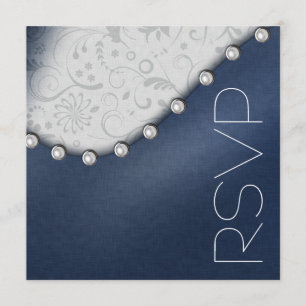 Convite Pérola Quadrada RSVP