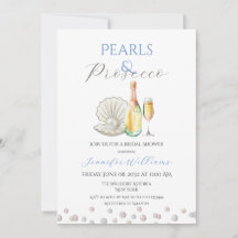 Pérolas e Chá de panela Azul Prosecco