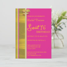 Pérolas e Dourado Sweet 16