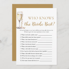 Convite Pérolas e Prosecco que conhecem o melhor jogo da n