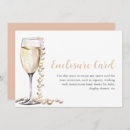 Convite Pérolas Modernas Elegantes e Placa de Gabinete Pro