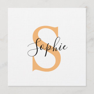 Convite Personalised Your Name, Custom Name, Birthday Gift