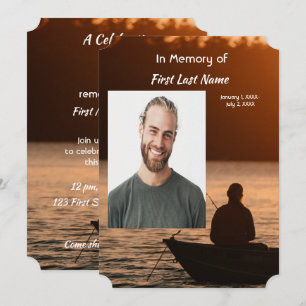 Convite Personalização de Lembrança do Memorial do Pescado