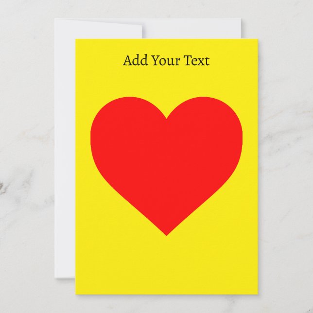 Convite Personalização de Pop de Arte de Calor Vermelho (Frente)