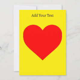 Convite Personalização de Pop de Arte de Calor Vermelho