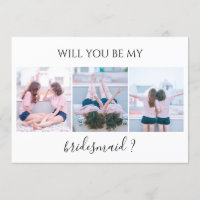 Personalizado 3 Foto Você Será Minha Placa De Brid