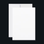 Convite Personalizado 8,89 cm x 12,7 cm Brilho | Alta Qual<br><div class="desc">Crie convites personalizados impressionantes com nossos cartões semibrilho premium de 3, 5" x 5". Perfeitos para casamentos, aniversários e eventos especiais, esses convites versáteis oferecem cores vibrantes e detalhes nítidos excepcionais. Com acabamento branco brilhante e semibrilho e espessura de 12, 5 pt (peso de 110 lb), nossos cartões garantem que...</div>