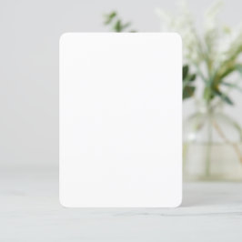 Convite Personalizado 8,89 cm x 12,7 cm Semibrilho de Alta