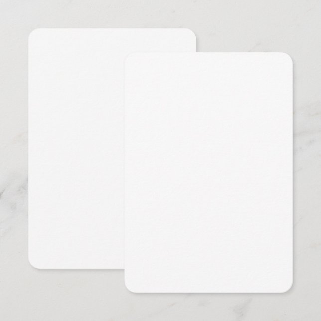 Convite Personalizado 8,89 cm x 12,7 cm Semibrilho de Alta (Frente/Verso)
