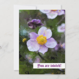 Convite Personalizado Anemone