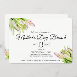 Convite Personalizado, Brunch de Dia de as mães