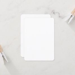 Convite Personalizado de 3,5" x 5" com semirbrilho arredon