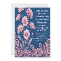 Convite Personalizado de Aniversário de Casamento