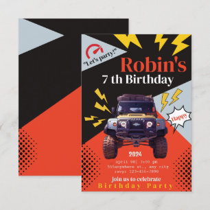 Convite Personalizado de Aniversário, Partido Pers