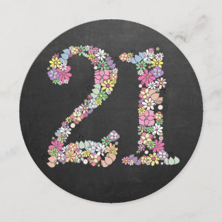 Convite Personalizado De Bloom De Primavera de ani