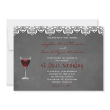 Convite Personalizado De Casamento De Vinhas Russa