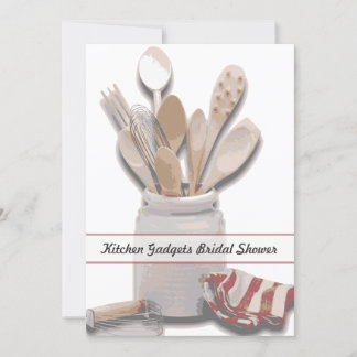 Convite Personalizado De Chá de panela Da Cozinha