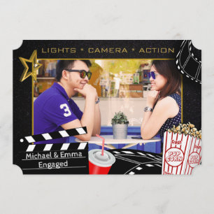 Convite Personalizado de Estrela de Cinema
