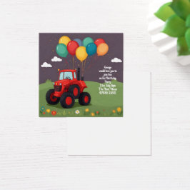 Convite Personalizado de festa de aniversário.