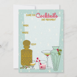 Convite personalizado de festa de cocktails de Nat