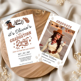 Convite Personalizado de Festa de Formatura Wester