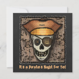 Convite Personalizado De Festa De Halloween Do Crâ