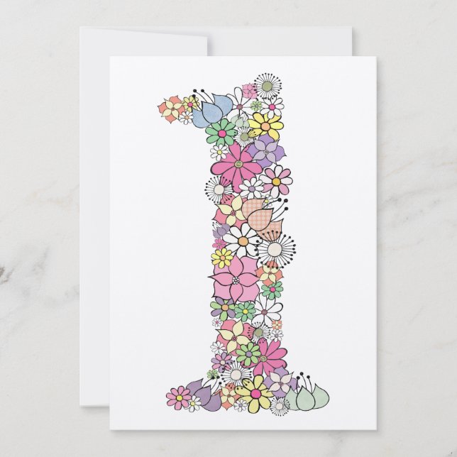 Convite Personalizado De Festa De primeiros aniver (Frente)