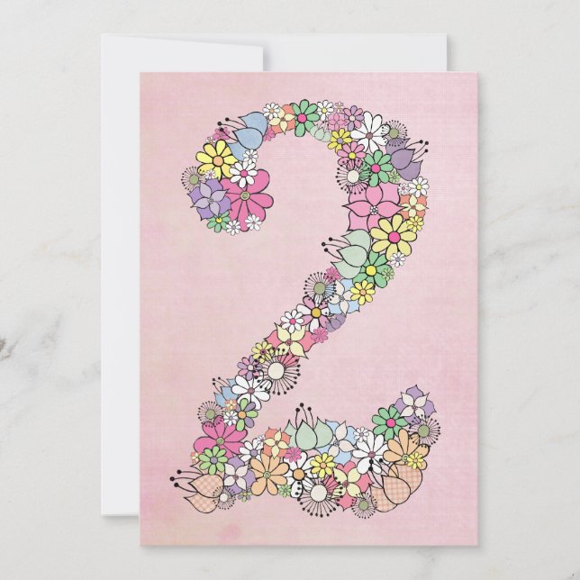 Convite Personalizado De Festa De segundos anivers (Frente)