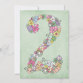 Convite Personalizado De Festas De segundos aniver