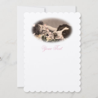 Convite Personalizado de Foto Antiga Vintage FromM