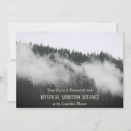 convite personalizado de Halloween ao estilo antig