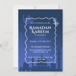 Convite Personalizado de Iftar Ramadan Kareem
