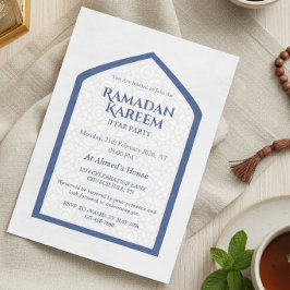 Convite Personalizado de Iftar Ramadan Kareem