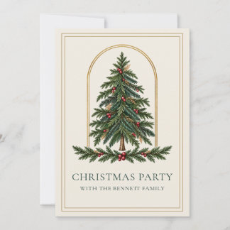 Convite Personalizado de Natal para Festa com Tema