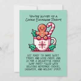 Convite Personalizado do Grupo de Bolachas de Natal Editáv