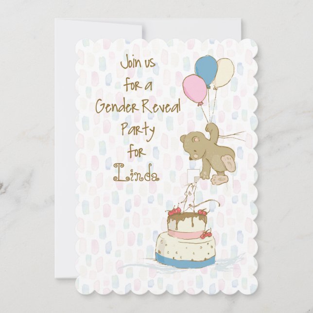 Convite Personalizado do Partido de Revisão de Gên (Frente)