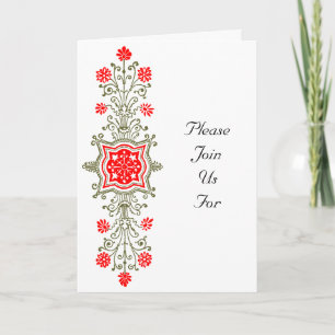 Convite Personalizado Elegante Dourado e Azul