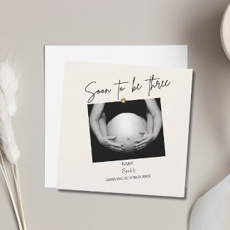 Convite Personalizado em breve será três