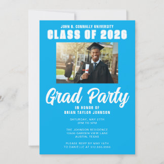 Convite Personalizado Moderno para Graduados