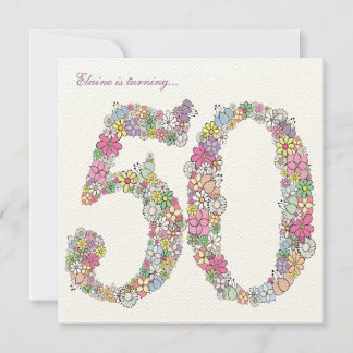 Convite Personalizado para Bloom de Primavera da 5
