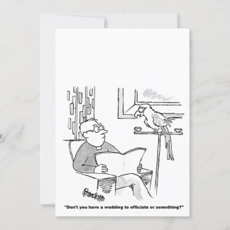 Convite personalizado para casamento de desenhos a