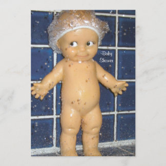 Convite personalizado para Chá de fraldas para Men