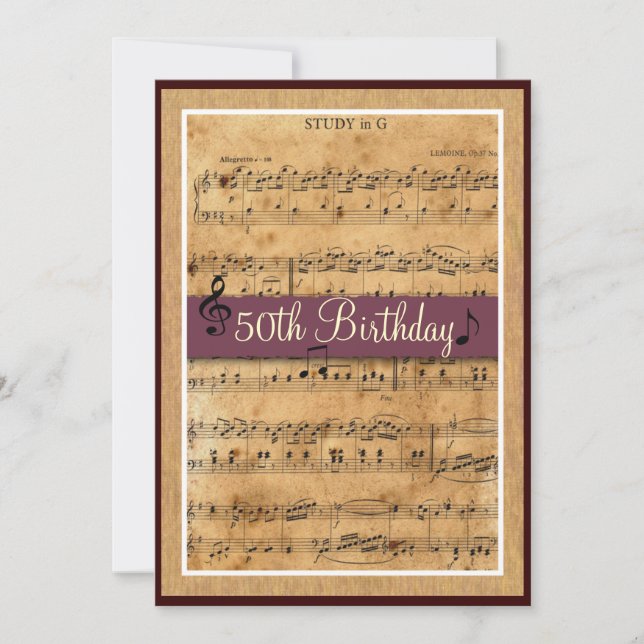 Convite Personalizado para Festa de Aniversário de (Frente)