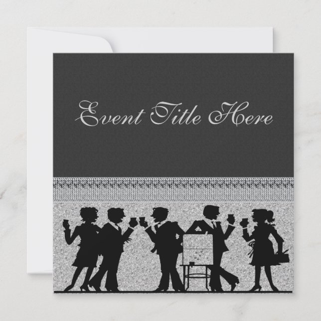 Convite Personalizado para Festa de Celebração (Frente)