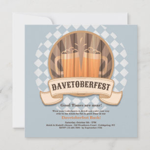 Convite Personalizado para Festa de Oktoberfest