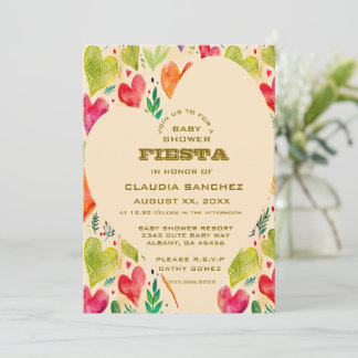 Convite Personalizado para Festa Mexicana - Bebê S