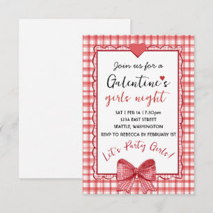 Convite Personalizado para Noite das Galentines