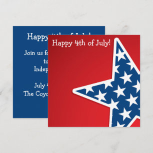 Convite Personalizado para o Dia da Independência