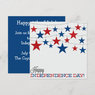 Convite Personalizado para o Dia da Independência