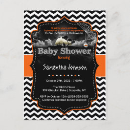 Convite personalizado para o Dia das Bruxas